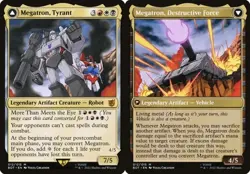 Megatron, Tyrant // Megatron, Destructive Force BOT NM MTG - Image 1