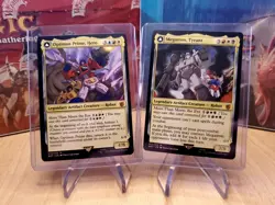 Megatron, Tyrant & Optimus Prime, Hero MTG Universes Beyond NM - Regular - Image 1
