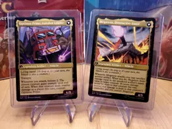 Megatron, Tyrant & Optimus Prime, Hero MTG Universes Beyond NM - Regular - Image 2