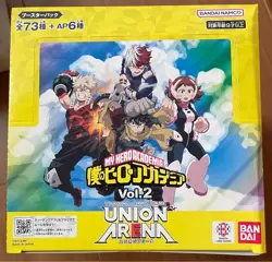 UNION ARENA Booster Pack My Hero Academia Vol.2 Sealed Box BANDAI - Image 1
