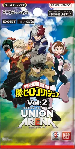 UNION ARENA Booster Pack My Hero Academia Vol.2 Sealed Box BANDAI - Image 3