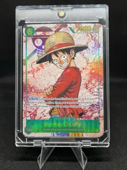 One Piece Monkey D. Luffy SEC OP13-118 Carrying On His Will English - Image 1