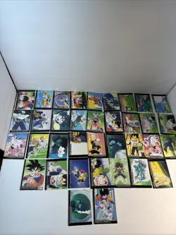 Dragon Ball Z 1999 Trading Cards Series 3 Set Cards 1-72 UPDATED COMPLETE SET - Image 1