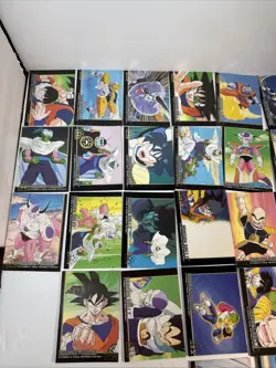 Dragon Ball Z 1999 Trading Cards Series 3 Set Cards 1-72 UPDATED COMPLETE SET - Image 2