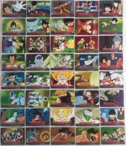 Dragon Ball Z Chromium Archive Edition Base Card Set 80 Cards Artbox 2000 - Image 2