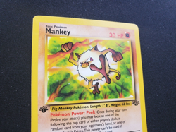 Mankey - 55/64 - 1st Edition Jungle *NM-LP* TCG Pokemon - Image 3