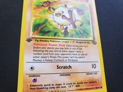Mankey - 55/64 - 1st Edition Jungle *NM-LP* TCG Pokemon - Image 5