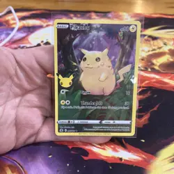 Pikachu 005/025 Celebrations 25th Anniversary Holo Rare Pokemon English LP - Image 1