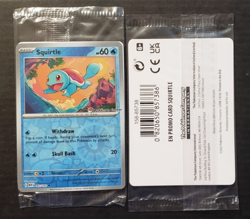 Pokemon Center Stamped Reverse Holo Squirtle Promo 007/165 Pokemon 151 Sealed - Image 3