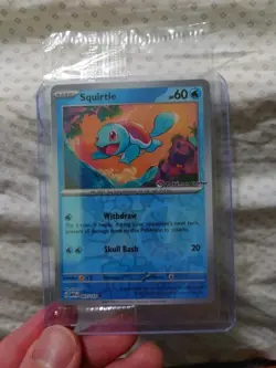 Pokemon Center Stamped Reverse Holo Squirtle Promo 007/165 Pokemon 151 Sealed - Image 1