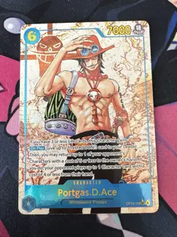 Portgas.D.Ace (119) (Parallel) OP13-119 Carrying On His Will Foil - Image 1