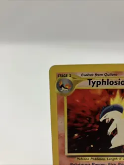 Pokemon TCG Neo Genesis Typhlosion Holo Rare Card 18/111 - Image 2