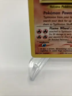Pokemon TCG Neo Genesis Typhlosion Holo Rare Card 18/111 - Image 5