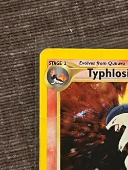 Pokemon TCG- Typhlosion 18/111 - 1st Edition - Neo Genesis (2000) Holo HP - Image 4