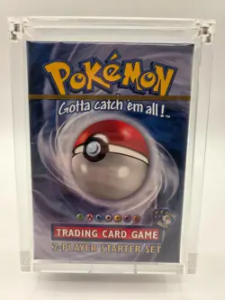 Sealed Shadowless Pokemon 2 Player Starter Set Theme Deck Gold Strip U48 - Image 3