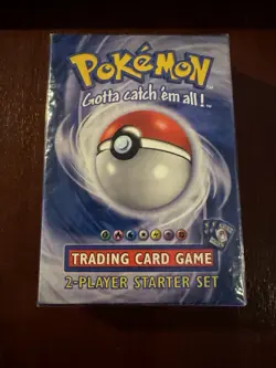 Pokemon Base Set 2-Player Starter Set Factory Sealed Machamp Deck WOTC Vintage - Image 1