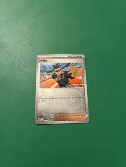 Judge Professor Program Promo Pokemon Card Destined Rivals - Image 1