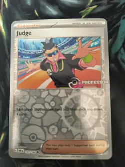 Judge Professor Program Promo Pokemon Card Destined Rivals - Image 1