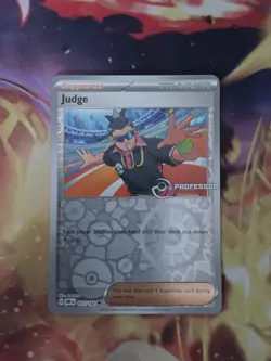 Judge Professor Program Promo Pokemon Card Destined Rivals - Image 1