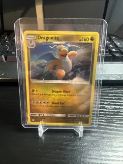 Dragonite 96/149 Cosmos Holo Sun and Moon Promo Pokemon Card NEAR MINT - Image 1