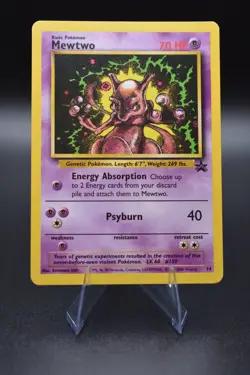 Pokemon TCT Mewtwo 14/53 Wizards of the Coast Promo Regular LP - Image 1