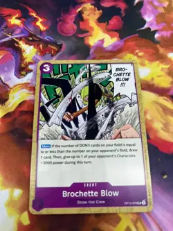 Brochette Blow OP12-078 Uncommon Legacy Of The Master One Piece Card Game - Image 1