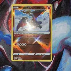 Radiant Charizard 020/159: Pokemon TCG Card - Radiant Rare Crown Zenith - Image 2