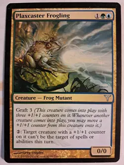 Plaxcaster Frogling (123/180) DISSENSION LP/NM MTG Magic BULK DISCOUNT - Image 1