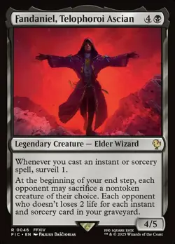 1 x Fandaniel, Telophoroi Ascian - Commander: Final Fantasy - NM-Mint - MTG - Image 1