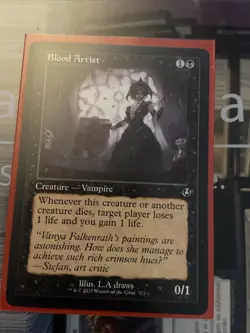 Blood Artist (Retro Frame) Innistrad Remastered Regular - Image 1
