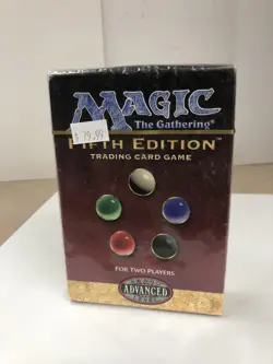 5th Edition 2 Player Starter Deck MTG Magic with Bonus Booster Pack Fifth - Image 1