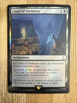 1x Cover of Darkness NM Eng MTG - Assassin's Creed FOIL - Image 1