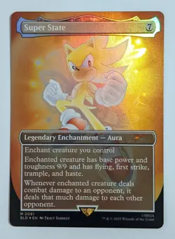 Super State (Rainbow FOIL) 2081 NM Near Mint SLD Secret Lair Drop Magic MTG - Image 1