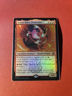 Avatar Roku, Firebender - FOIL #112 - Avatar: The Last Airbender - MTG - Image 1