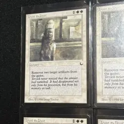 MtG X4 Dust to Dust The Dark Magic The Gathering - Image 2
