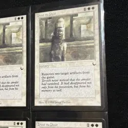 MtG X4 Dust to Dust The Dark Magic The Gathering - Image 3