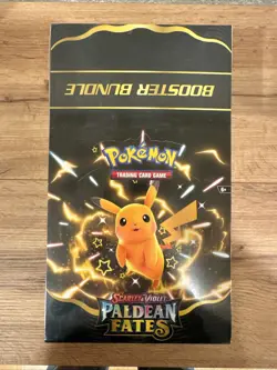 Pokemon Scarlet & Violet Paldean Fates Booster Bundle Box Display Factory Sealed - Image 1
