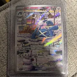 Pokemon TCG Metagross 178/162 Temporal Forces Illustration Rare - Image 1