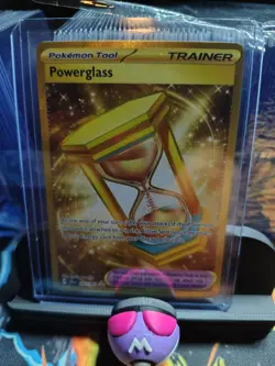 Powerglass 097/064 Sv: Shrouded Fable Holo Hyper Rare Near Mint Gold Pokemon - Image 1