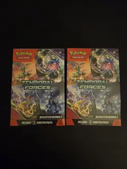 Temporal Forces Booster Bundle Pokemon TCG Scarlet and Violet-Lot Of 2- SEALED - Image 1