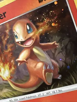 Pokemon TCG Charmander SWSH092 Black Star Promo Swirl - Image 3