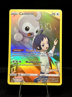 Pokemon TCG: Castform TG11/TG30 Swsh11: Lost Origin Trainer Gallery Holo - NM - Image 1