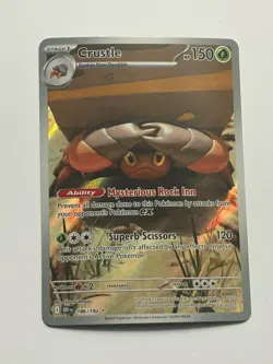 Crustle Illustration Rare - Pokemon Destined Rivals 186/182 - Image 1
