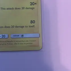 Pokemon Pikachu TCG Ash's Pikachu SM110 Promo Card Sun & Moon Rare LP - Image 5