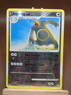 HP Pokemon TCG Ursaring Mysterious Treasures 38/123 Reverse Holo Rare - Image 1
