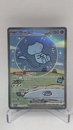 Pokemon Scarlet and Violet Bubble Mew EX Sir 232/091 Paldean Fates - Image 1