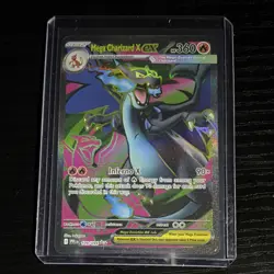 Pokemon Mega Charizard X EX Full Art Holo 109/094 Me02: Phantasmal Flames - Image 1