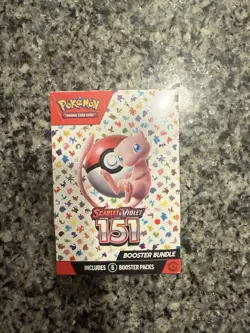 Pokemon Scarlet Violet 151 Booster Bundle 6-Pack, Factory-Sealed Box - Image 1