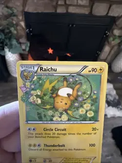 Pokemon TCG Generations Radiant - Raichu RC9/RC32 - Uncommon English NM c - Image 3