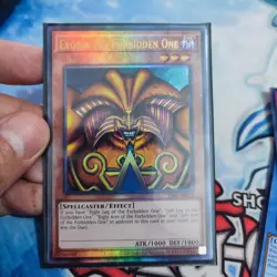 Yugioh Asian English Part Exodia The Forbidden One ES01-AE077 QCSE (Head UL) - Image 3